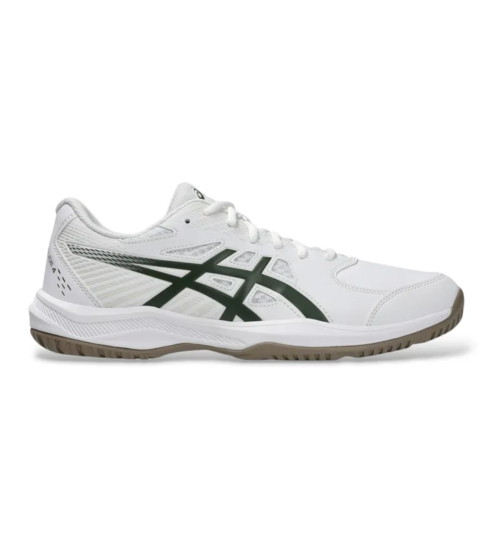 Asics para hombre. 1041A483 Zapatillas Court Slide 4 blanco (41.5), Plano, Cordones, Casual, Deportivo