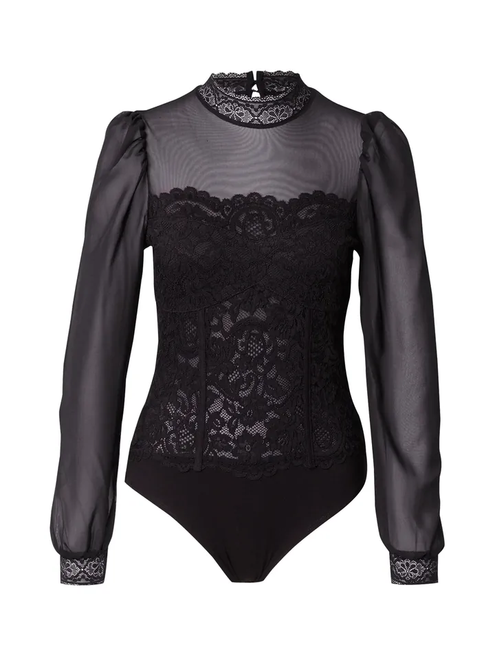 Morgan Body de blusa negro