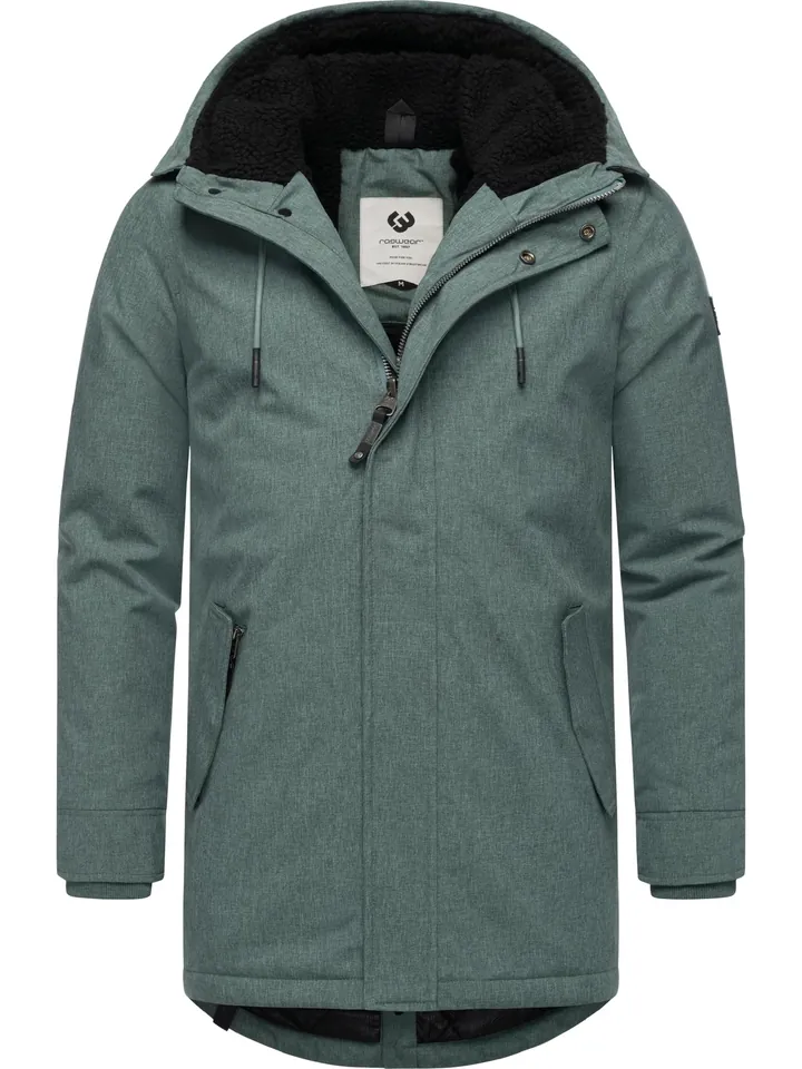 Ragwear Abrigo de invierno verde