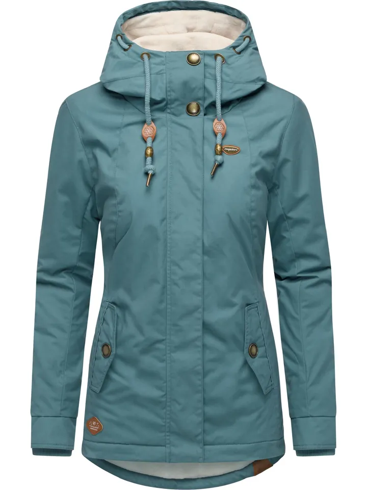 Ragwear Chaqueta de invierno turquesa