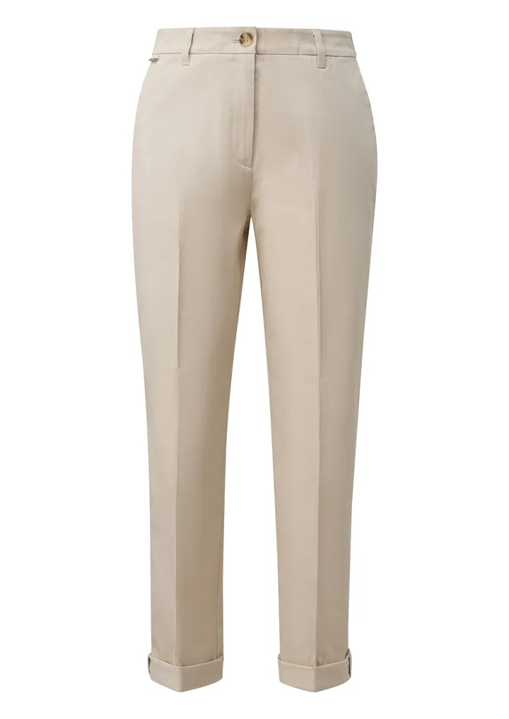 s.Oliver Pantalón de pinzas  beige
