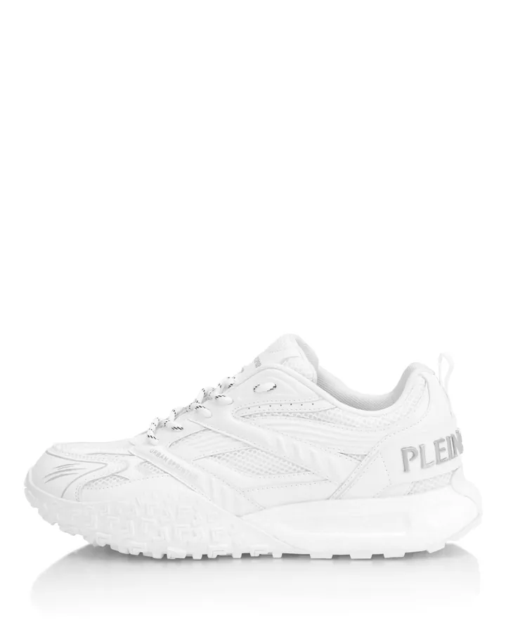 Plein Sport Zapatillas deportivas bajas 'Urban Sprinter'  plata / blanco