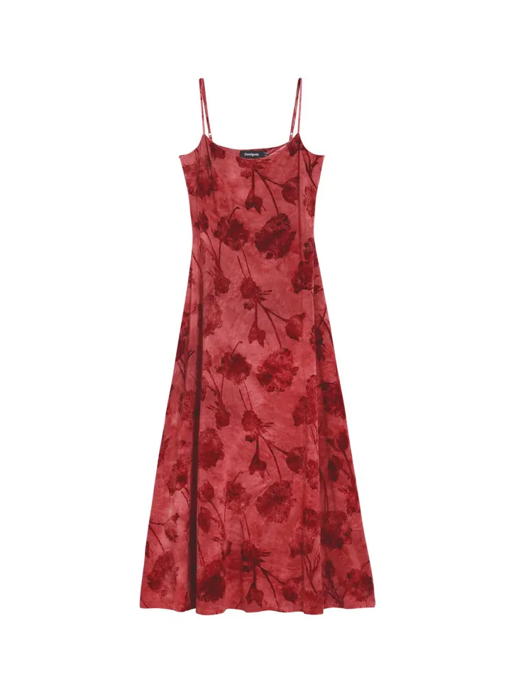 Desigual Vestido rojo