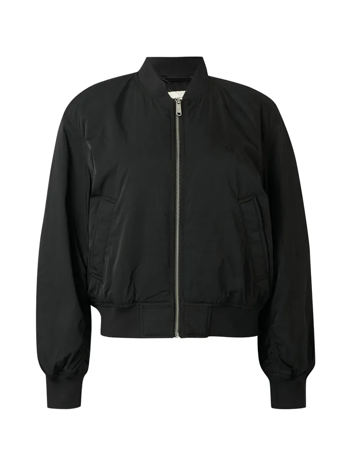 Calvin Klein Jeans Chaqueta de entretiempo 'ESSENTIAL'  negro