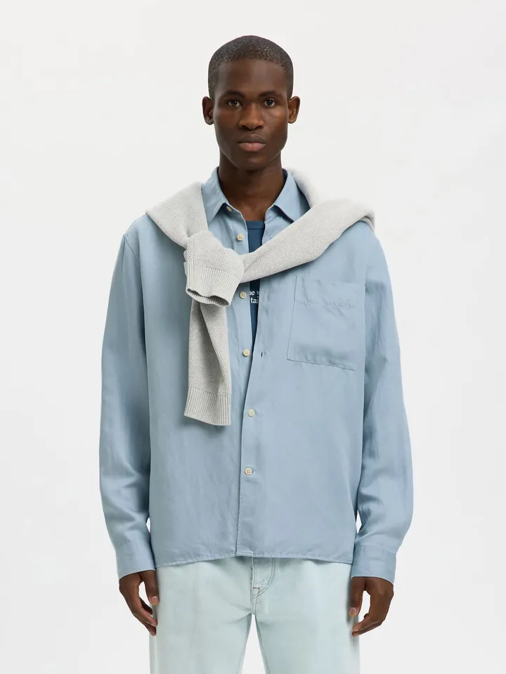 SELECTED Camisa ópalo