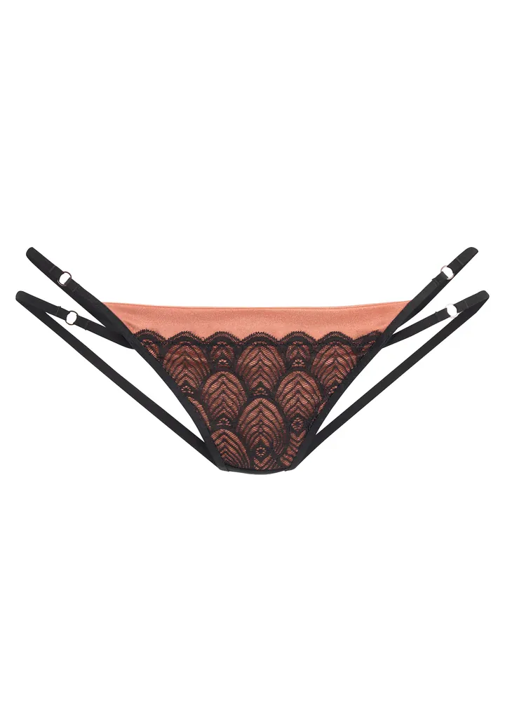LASCANA Tanga  rosa / negro