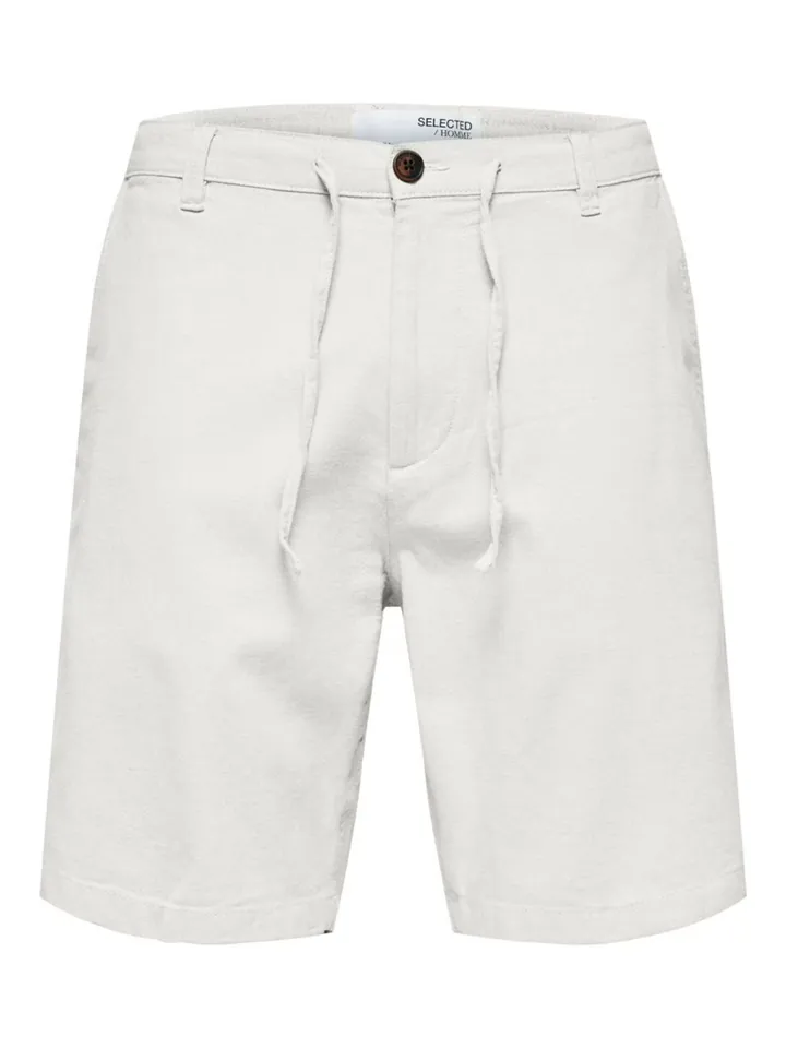 SELECTED Pantalón 'Brody' offwhite