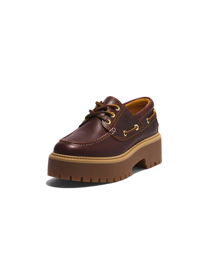 TIMBERLAND Zapatos con cordón 'Stone Street 3 Eye'  marrón / caramelo / marrón oscuro