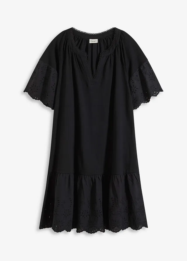 Vestido tipo túnica de algodón orgánico puro