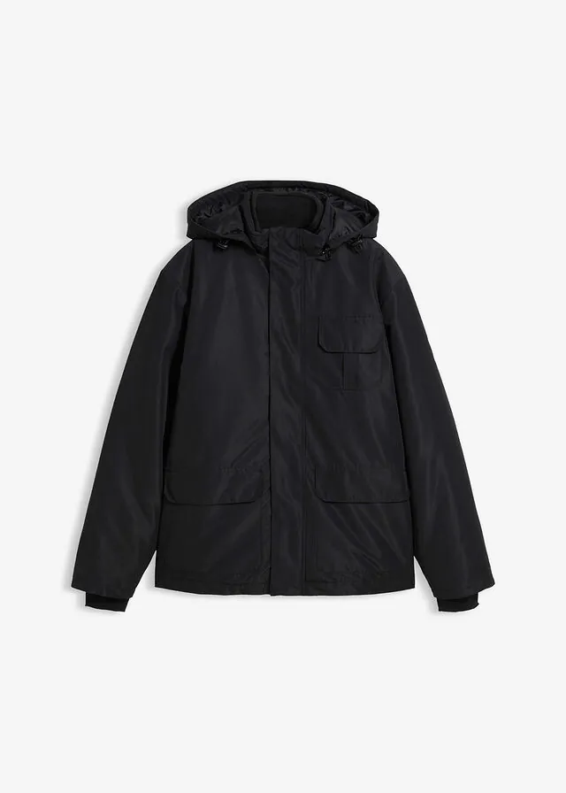 Chaqueta de invierno 3 en 1 con forro polar interior desmontable