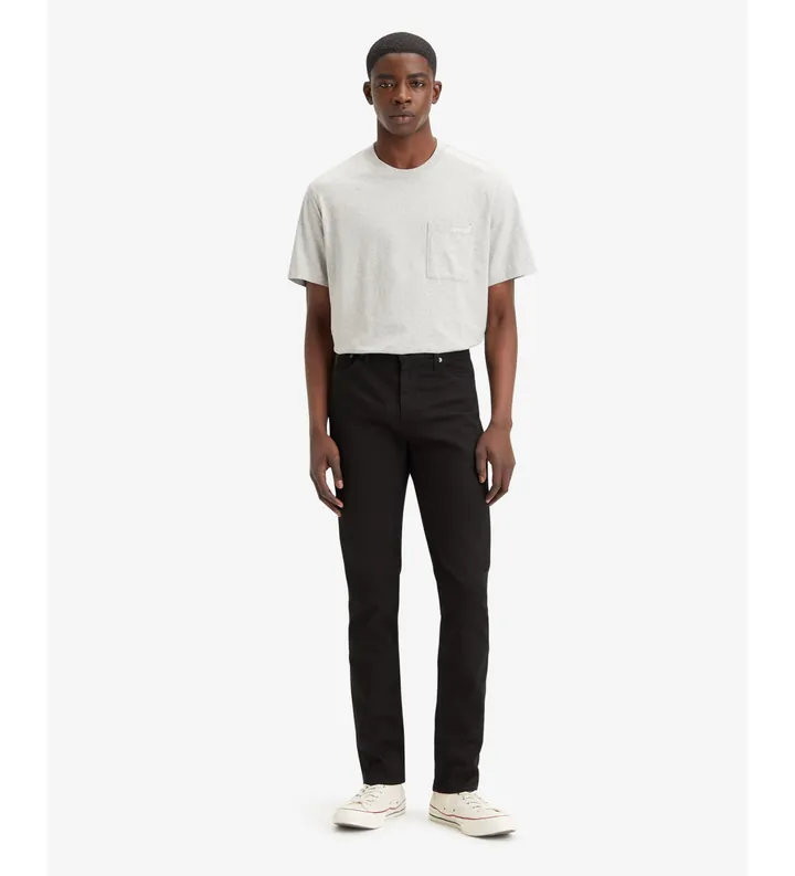 Levi's para hombre. 04511-1507 Jeans 511 Slim Light negro (28/30), Casual, Algodón, Denim, Sostenible