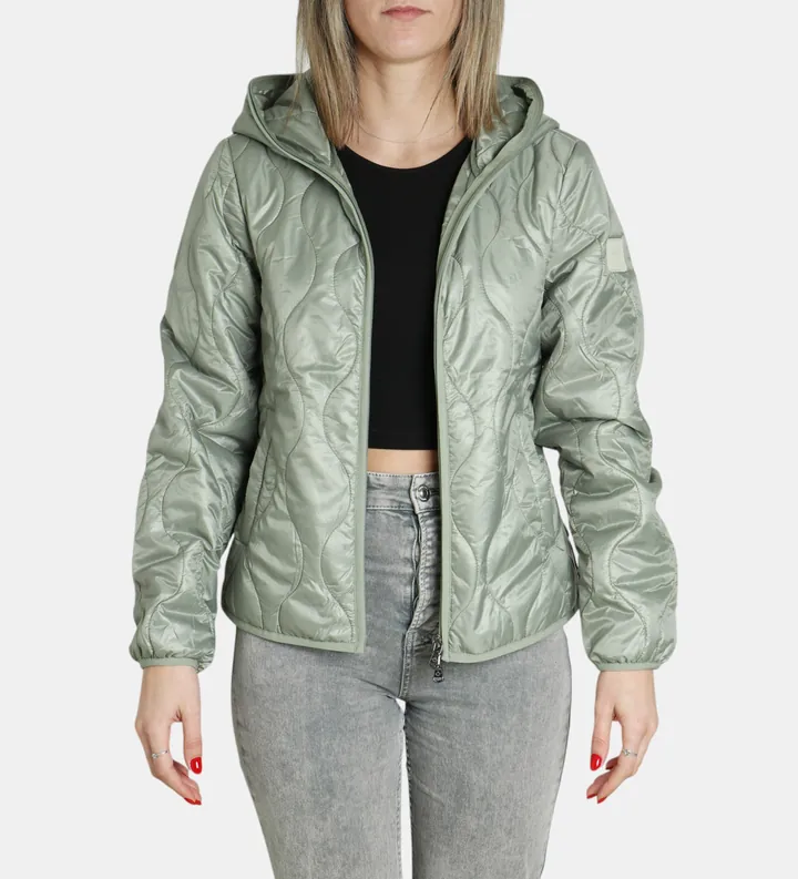 Canadian Classics para mujer. CN.GS225319WRE Chaqueta Lauren re (M), Casual, Verde, Nylon, Manga larga
