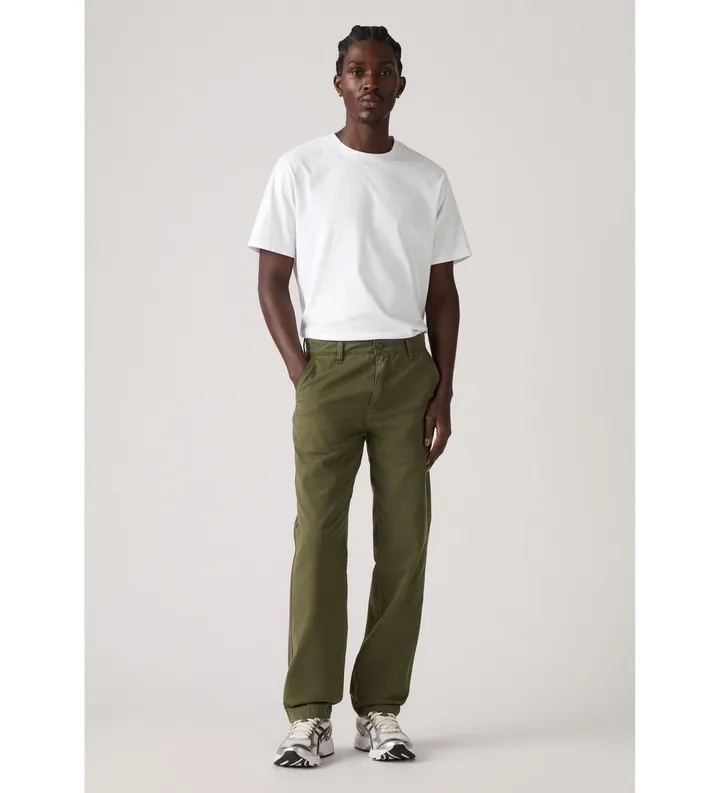 Levi's para hombre. A5753-0055 Pantalón Xx Chino Authentic verde (36/34), Casual, Algodón