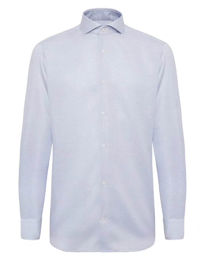 Boggi Milano Camisa azul / azul claro