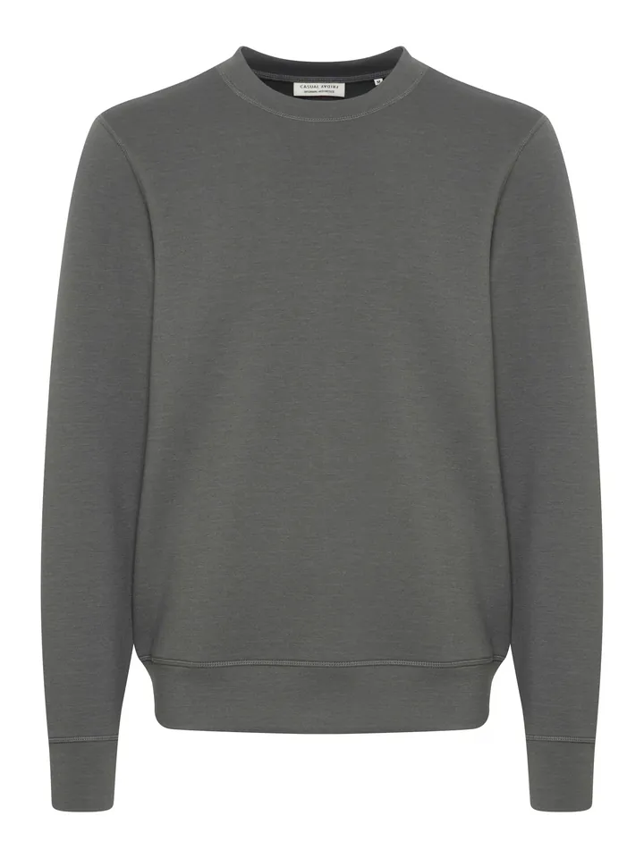 Casual Friday Sudadera 'Sebastian'  gris oscuro