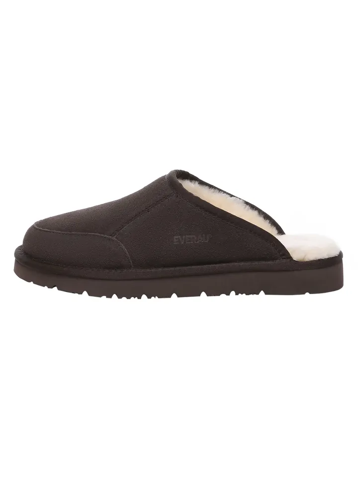 Everau Zapatillas de casa 'Lark' chocolate