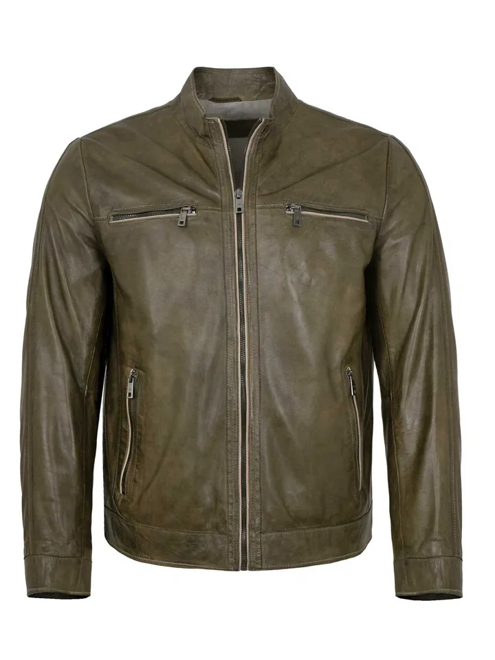MILESTONE Chaqueta de entretiempo 'MSEthan'  oliva