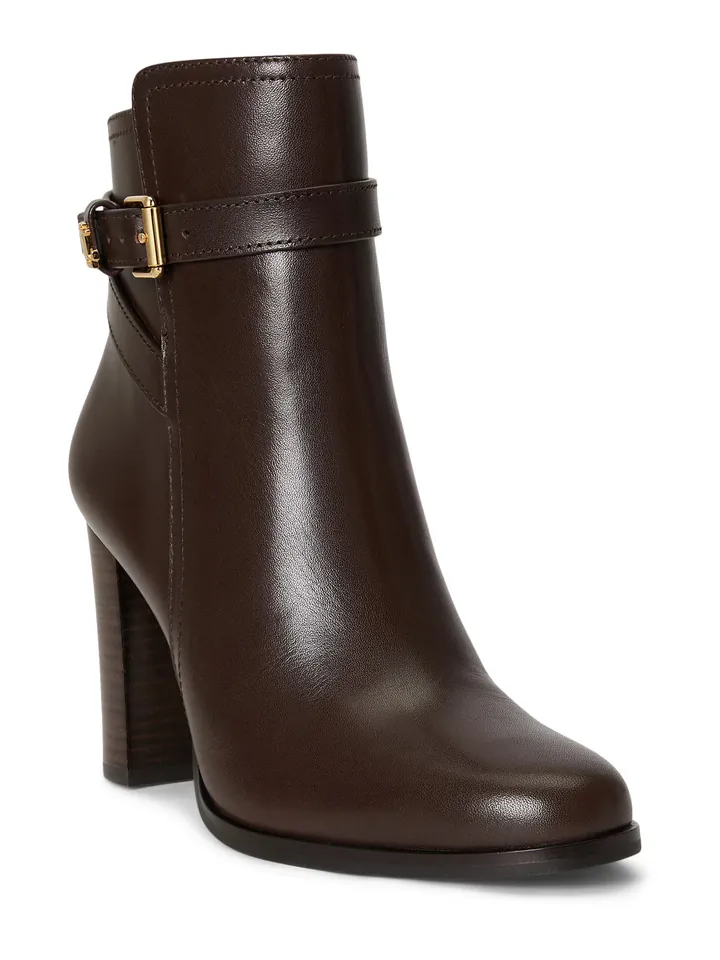 Lauren Ralph Lauren Botines 'Brooke II' marrón oscuro