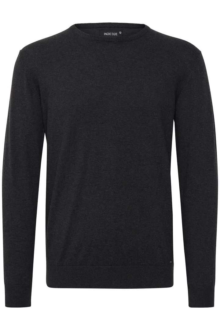 INDICODE JEANS Jersey 'Badan'  antracita