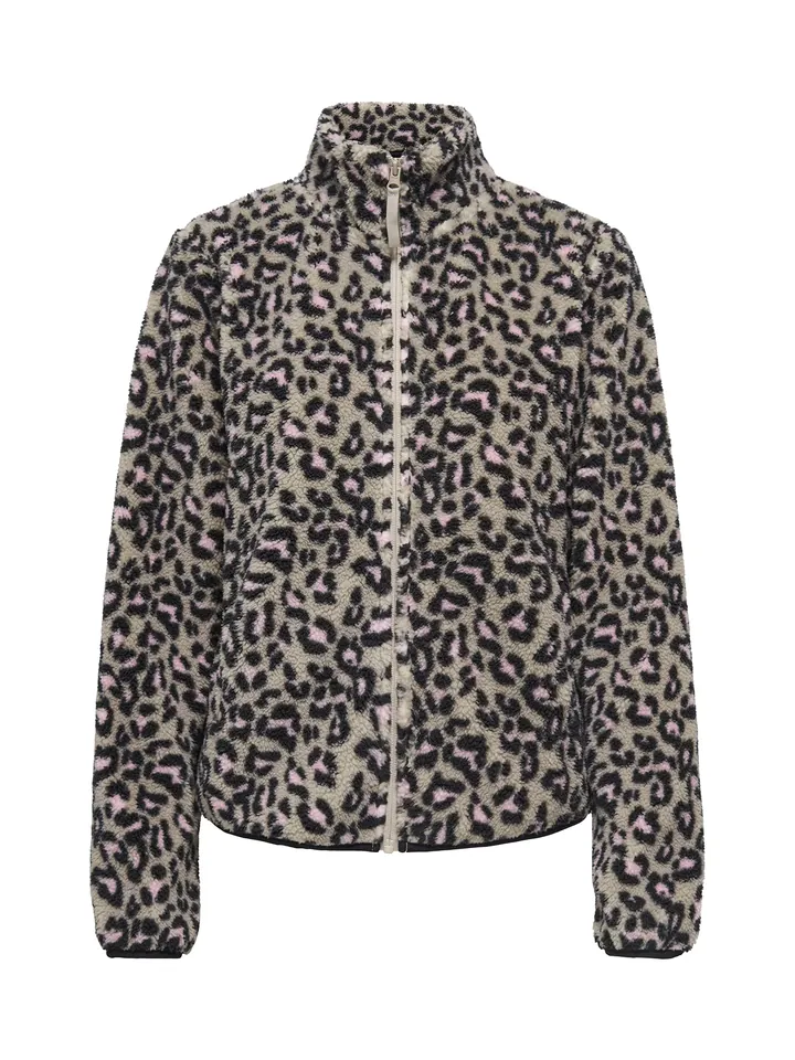 ONLY PLAY Chaqueta polar funcional 'ONPDREW'  crema / rosa claro / negro