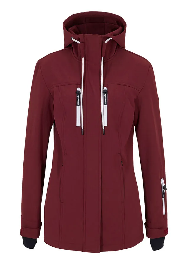 Chaqueta softshell repelente al agua