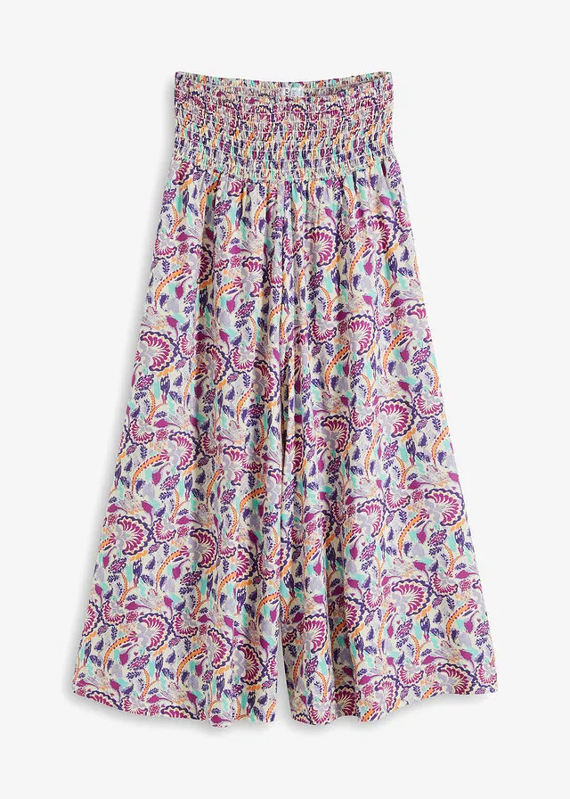 Pantalón Palazzo de viscosa fluida