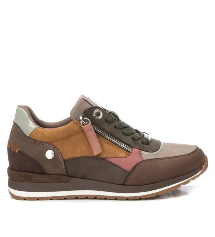 Refresh para mujer. 17140105-PANAMA Zapatillas 171401 multicolor (36), 3 a 5cm, Cremallera, Casual
