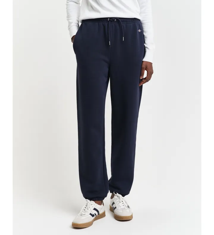 Gant para mujer. 4200500 Pantalón Shield marino (L), Casual, Algodón