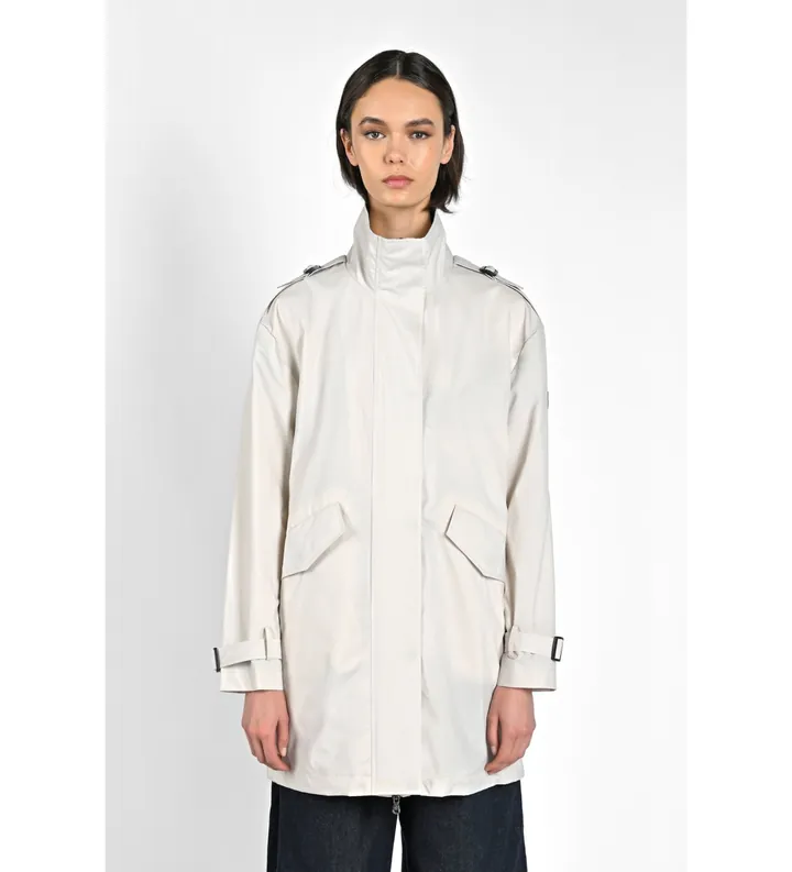 Canadian Classics para mujer. CN.GS225344W Chaqueta Leilah beige (M), Casual, Nylon, Manga larga