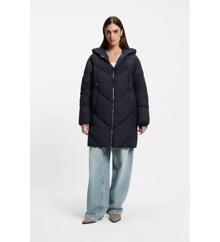 BOSS para mujer. 50548027 Chaqueta Piapolly azul (34), Casual, Poliéster