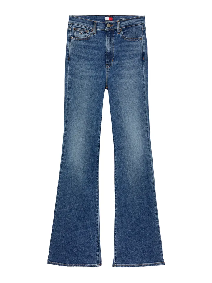 Tommy Jeans Vaquero 'SYLVIA' azul denim