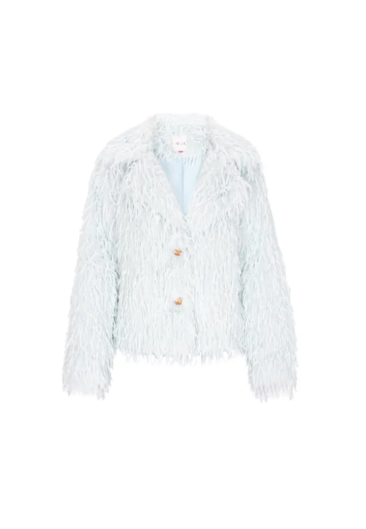 IZIA Chaqueta de entretiempo 'Fashion Look' azul pastel