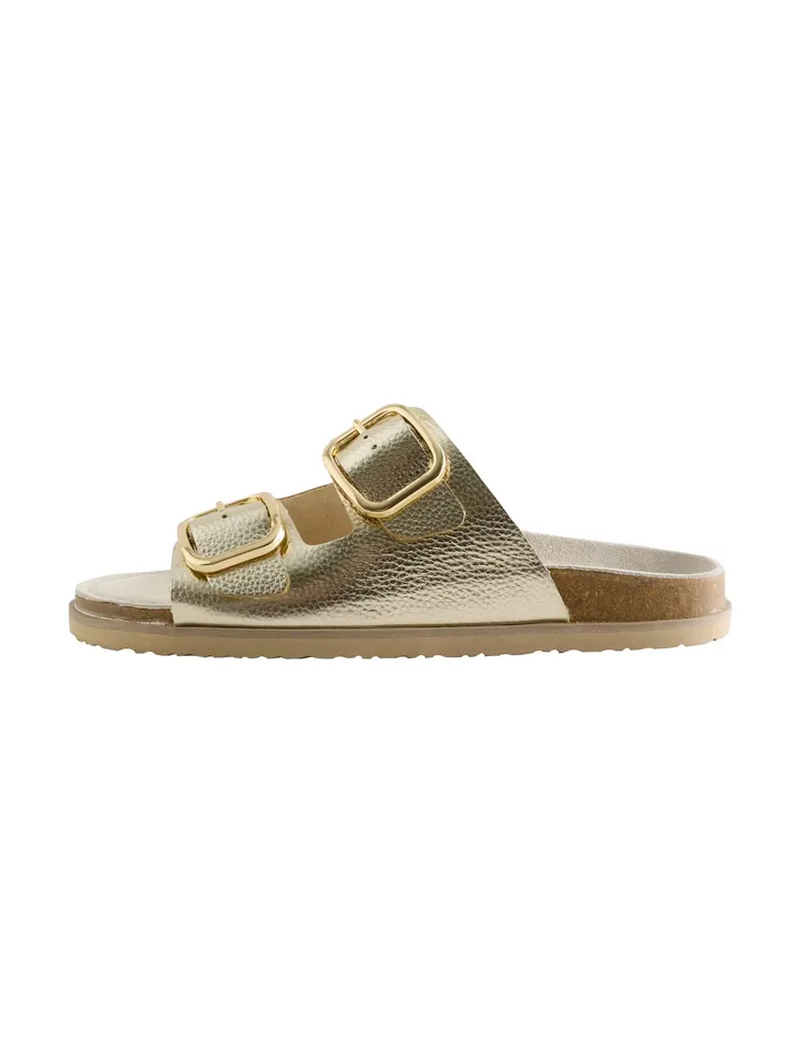 Next Zapatos abiertos oro