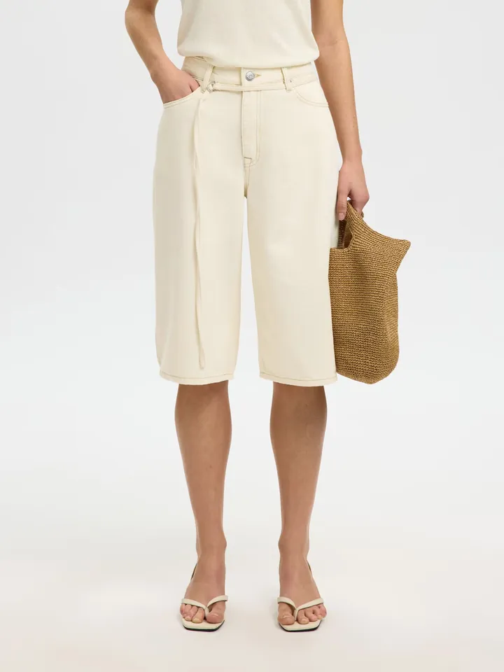 SELECTED Vaquero blanco lana
