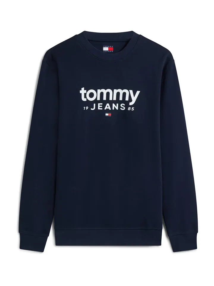 Tommy Jeans Sudadera 'Logo Graphic' navy / rojo / blanco