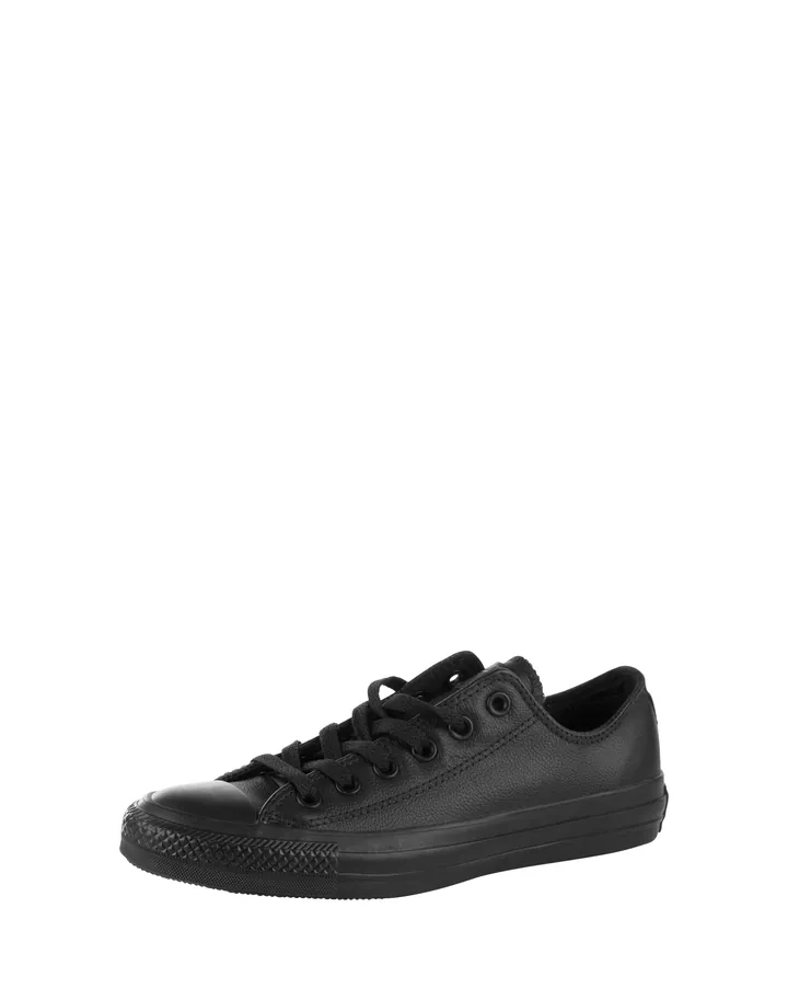 CONVERSE Zapatillas deportivas bajas 'Chuck Taylor All Star Leather' negro