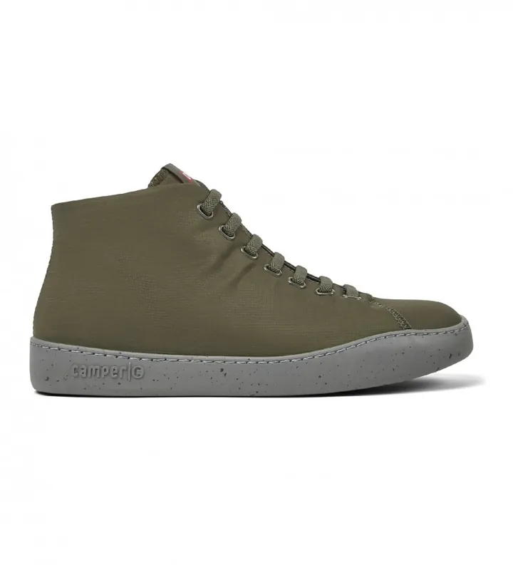 Camper para hombre. K300270-014 Zapatillas Peu Touring verde (39), 1 a 3cm, Cordones, Casual, Poliéster reciclado