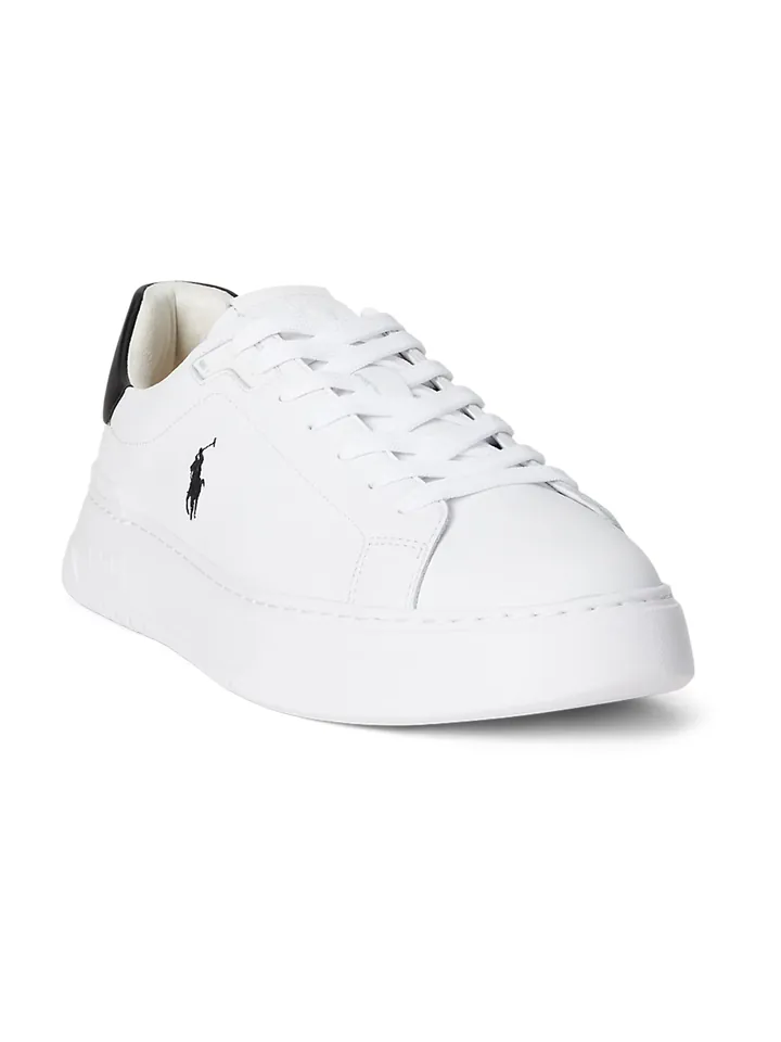 Polo Ralph Lauren Zapatillas deportivas bajas  negro / blanco