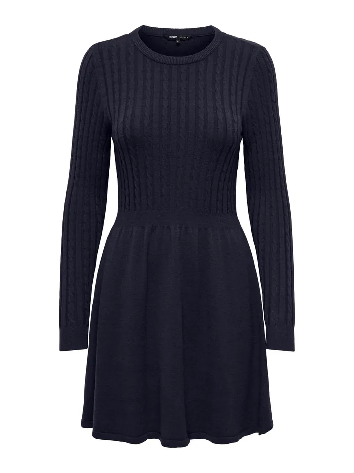 ONLY Vestido de punto 'ONLFIA' azul noche
