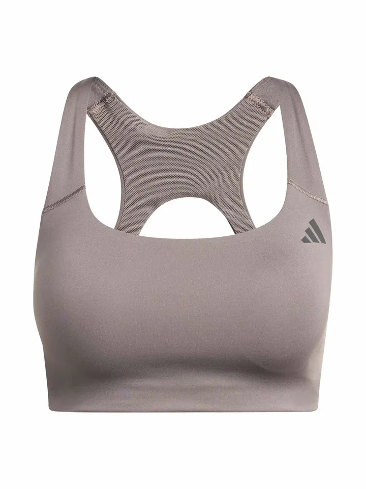 ADIDAS PERFORMANCE Sujetador deportivo 'Optime'  gris