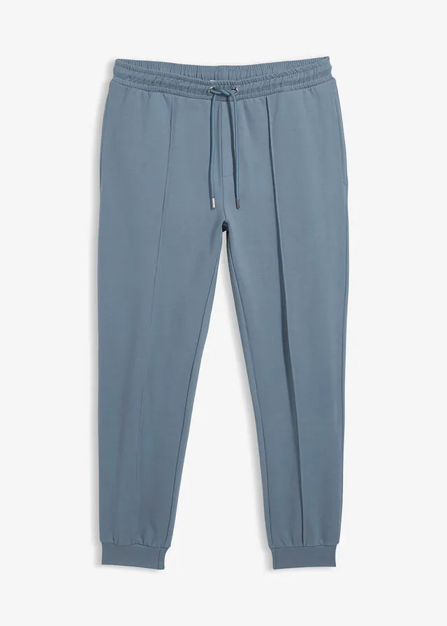 Elegante pantalón deportivo con ribete de suave mezcla de algodón