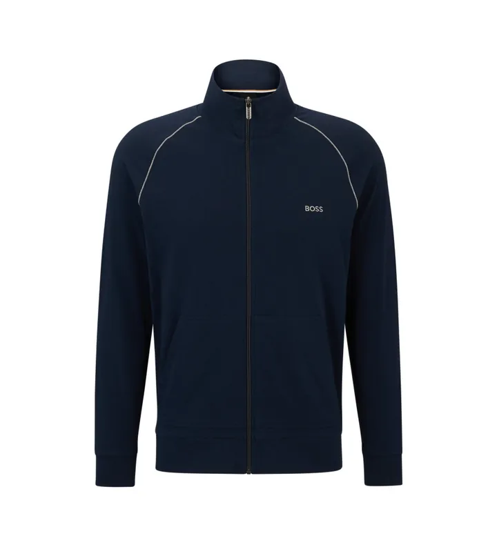 BOSS para hombre. 50515366 Chaqueta Mix&Match marino (L), Casual, Homewear, Algodón