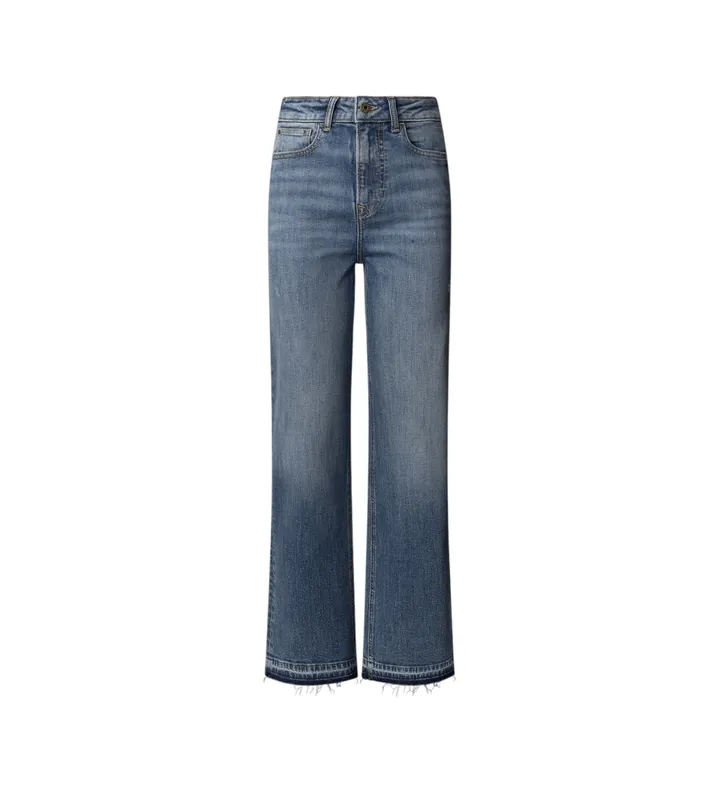 Pepe Jeans para mujer. PL2050694WB Jeans Straight Uhw Lexa denim (24/30), Casual, Algodón