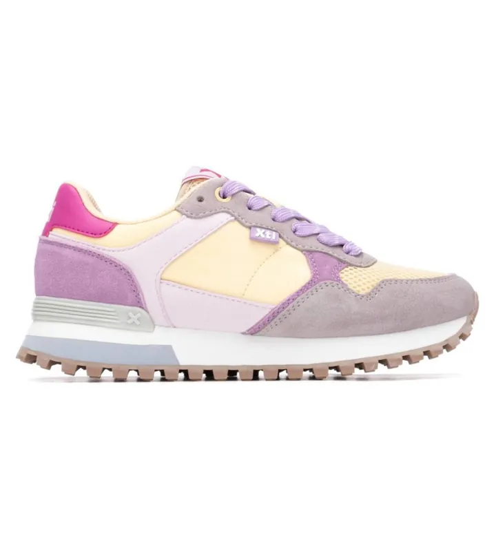 Xti para mujer. 14505001-HIELO Zapatillas 145050 amarillo (36), Plano, Cordones, Casual