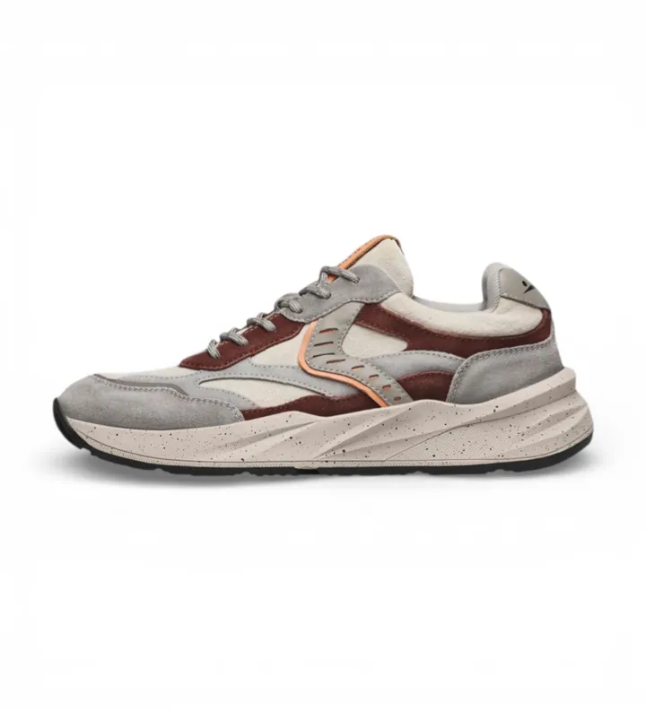 Voile blanche para hombre. 2019075 Zapatillas de Piel Club22 gris (40), Plano, Cordones, Casual