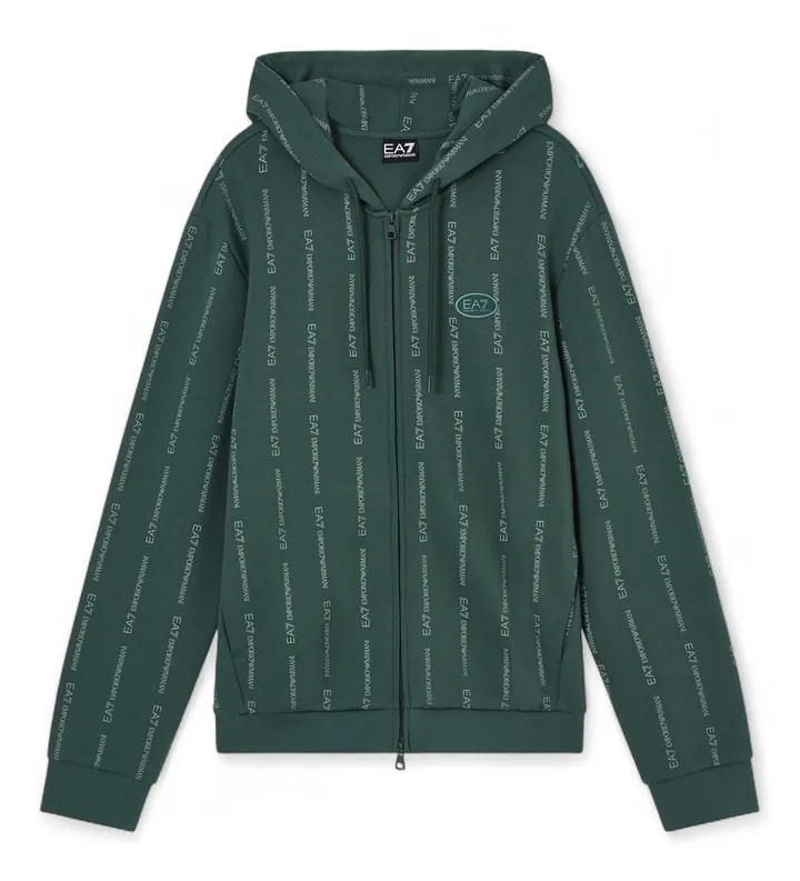 EA7 para hombre. 7M001392_AF12660 Sudadera Graphic Series M verde (3XL), Casual, Deportivo, Algodón, Sportswear, Multideporte, Manga corta
