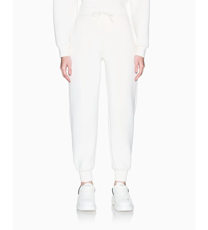 A|X Armani Exchange para mujer. XW002043AF21290U1003 Pantalón Ajustable blanco (L), Casual, Viscosa