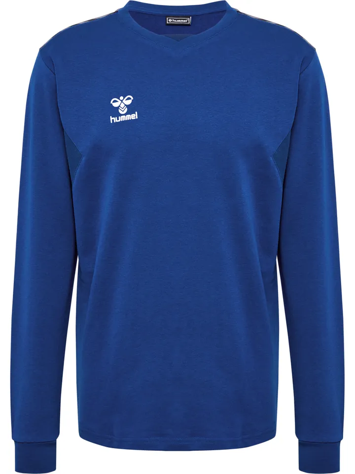 Hummel Camiseta deportiva 'Authentic' azul cobalto / blanco