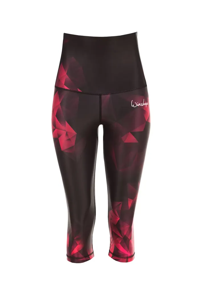 Winshape Pantalón deportivo 'HWL202' rojo rubí / negro