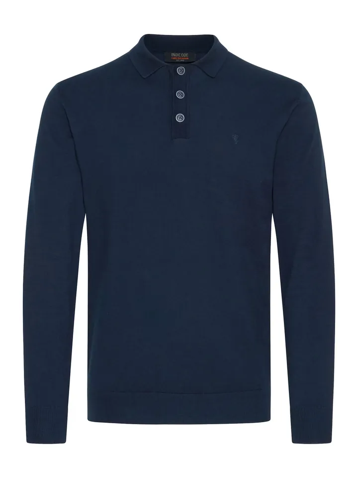 INDICODE JEANS Jersey azul oscuro